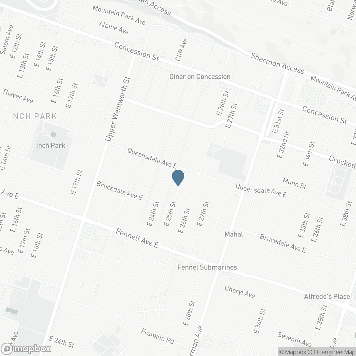 180 EAST 25TH Street, Hamilton, Ontario L8V 3A5